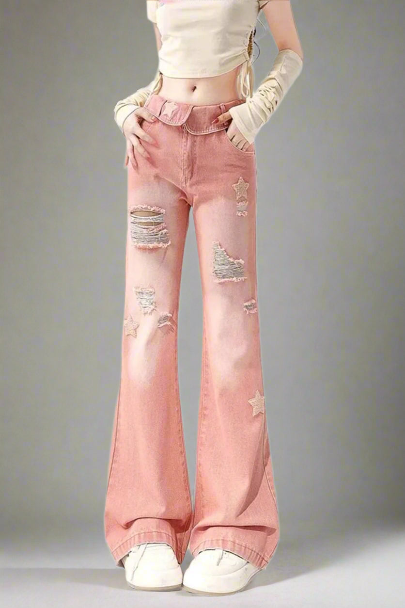 starry-pink-distressed-jeans-461419